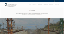 Desktop Screenshot of construlegal.com
